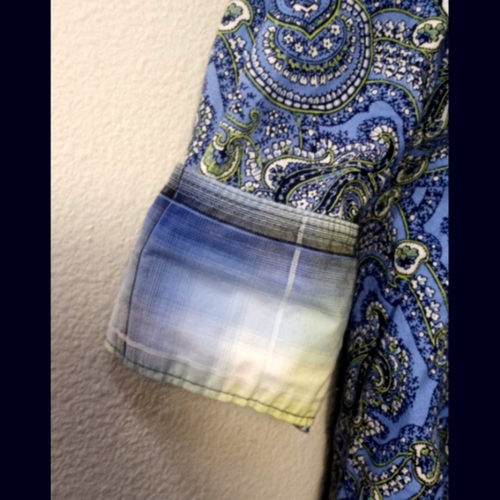 Wrangler Paisley XL button-up, new!